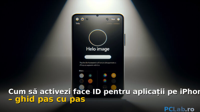 cum să activezi Face ID pentru aplicații pe iPhone ghid