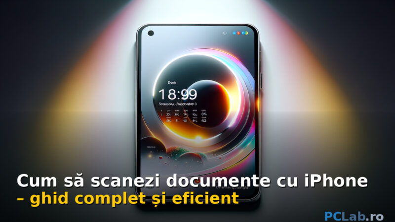 cum să scanezi documente cu iPhone ghid