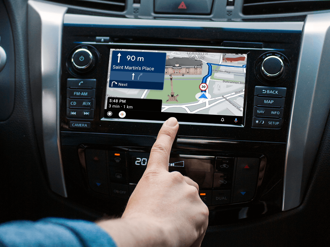 Android Auto aplicații conducere — Imagine 2 Android Auto Has 5 Apps That Make Driving Easier and More Enjoyable - gHacks Tech News — imagine 2