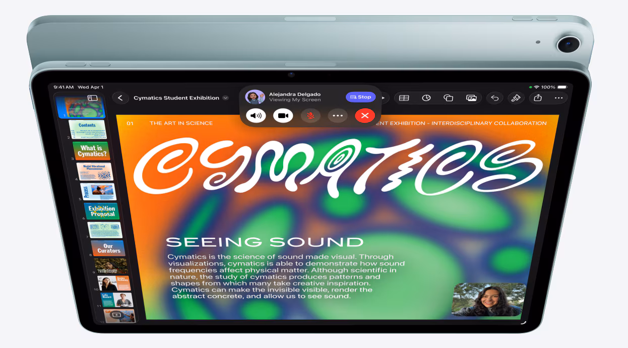 Apple iPad Air 11 M4 review — Imagine 4 Apple iPad Air 11 M4 Review – Tablet premium cu cip M4 și Wi-Fi 7