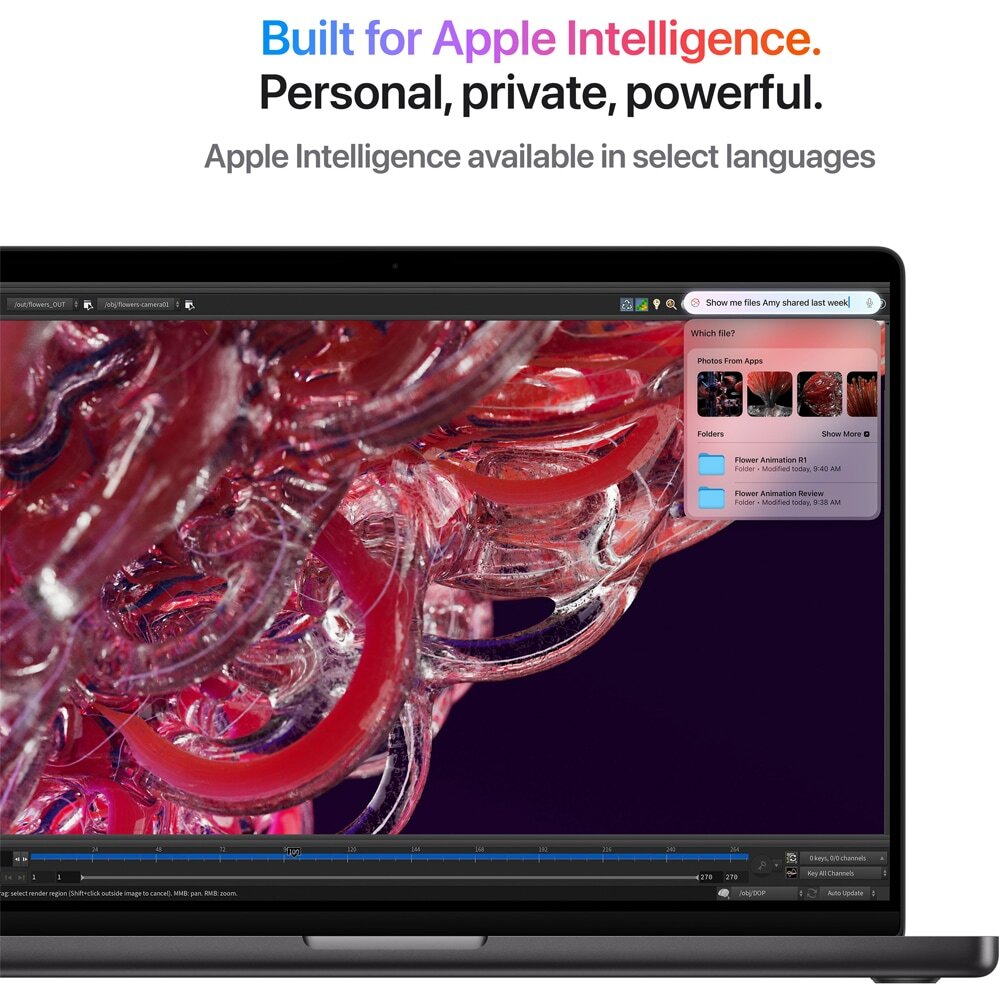 APPLE MacBook Pro 16 review — Imagine 5 Laptop APPLE MacBook Pro 16 z1fu00284, Apple M4 Max, 16.2" Liquid Retina XDR, 128GB, SSD 1TB, 40-core GPU, macOS Sequoia, Space Black - Tastatura layout INT — imagine 5