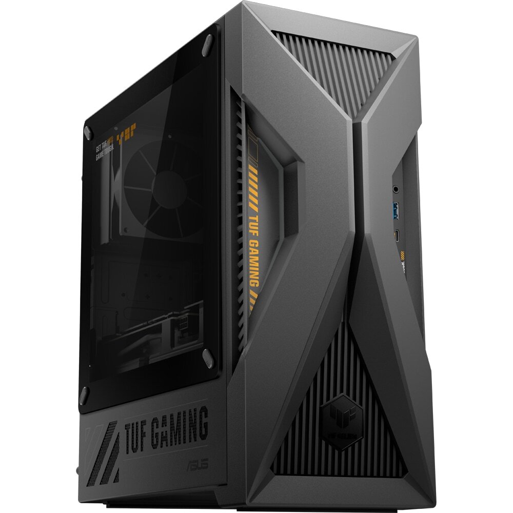 ASUS DT Mini Tower T500MV-13620H1450 review — Imagine 6 Sistem Desktop PC ASUS DT Mini Tower T500MV-13620H1450, Intel Core i7-13620H pana la 4.9GHz, 16GB, SSD 1TB, NVIDIA GeForce RTX 5060 Ti Dual 8GB, Free DOS — imagine 6
