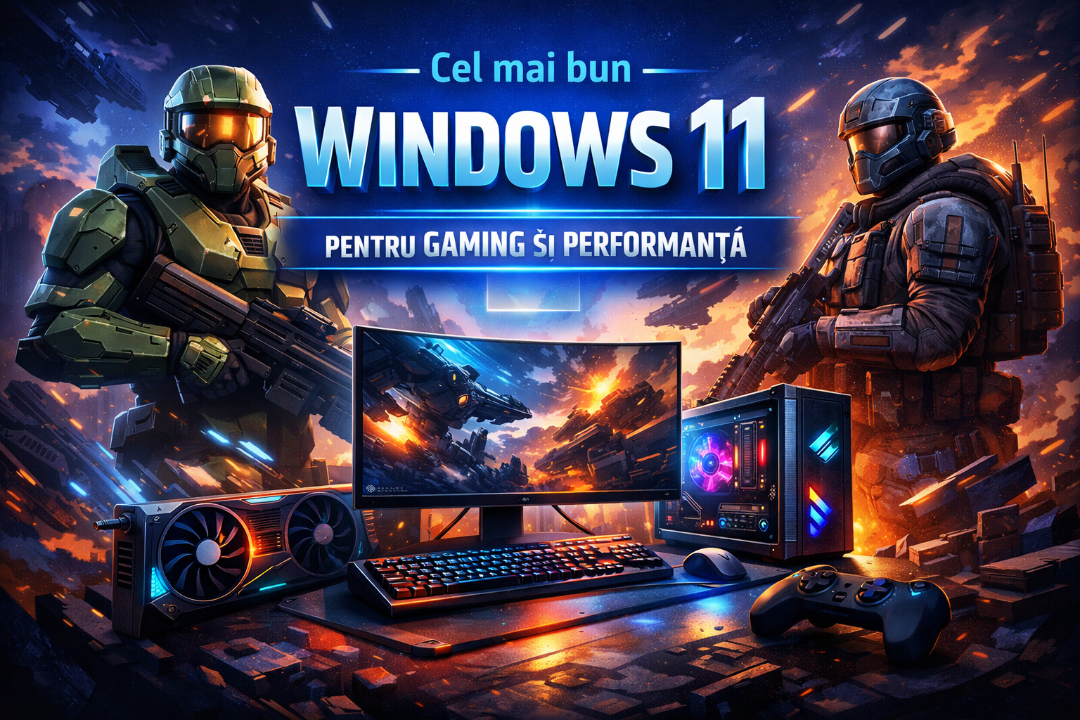 windows gaming performanță Cel mai bun Windows 11 pentru gaming și performanță (setări speciale)
