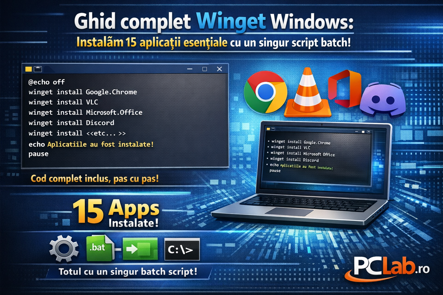 winget instalare aplicații Windows winget instalare aplicații Windows
