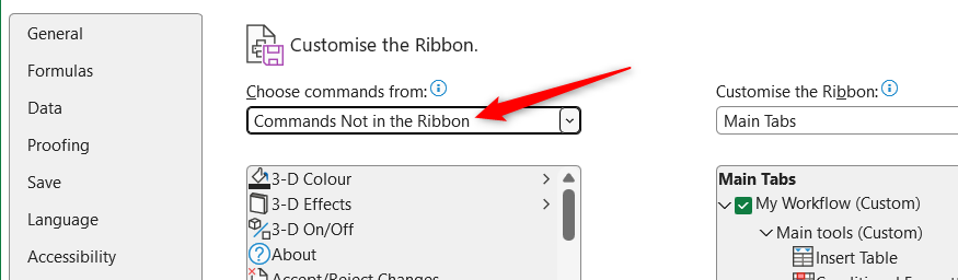 cum să-ți personalizezi ribbon-ul în Excel The game-changing Excel ribbon feature I wish I'd used sooner — imagine 1