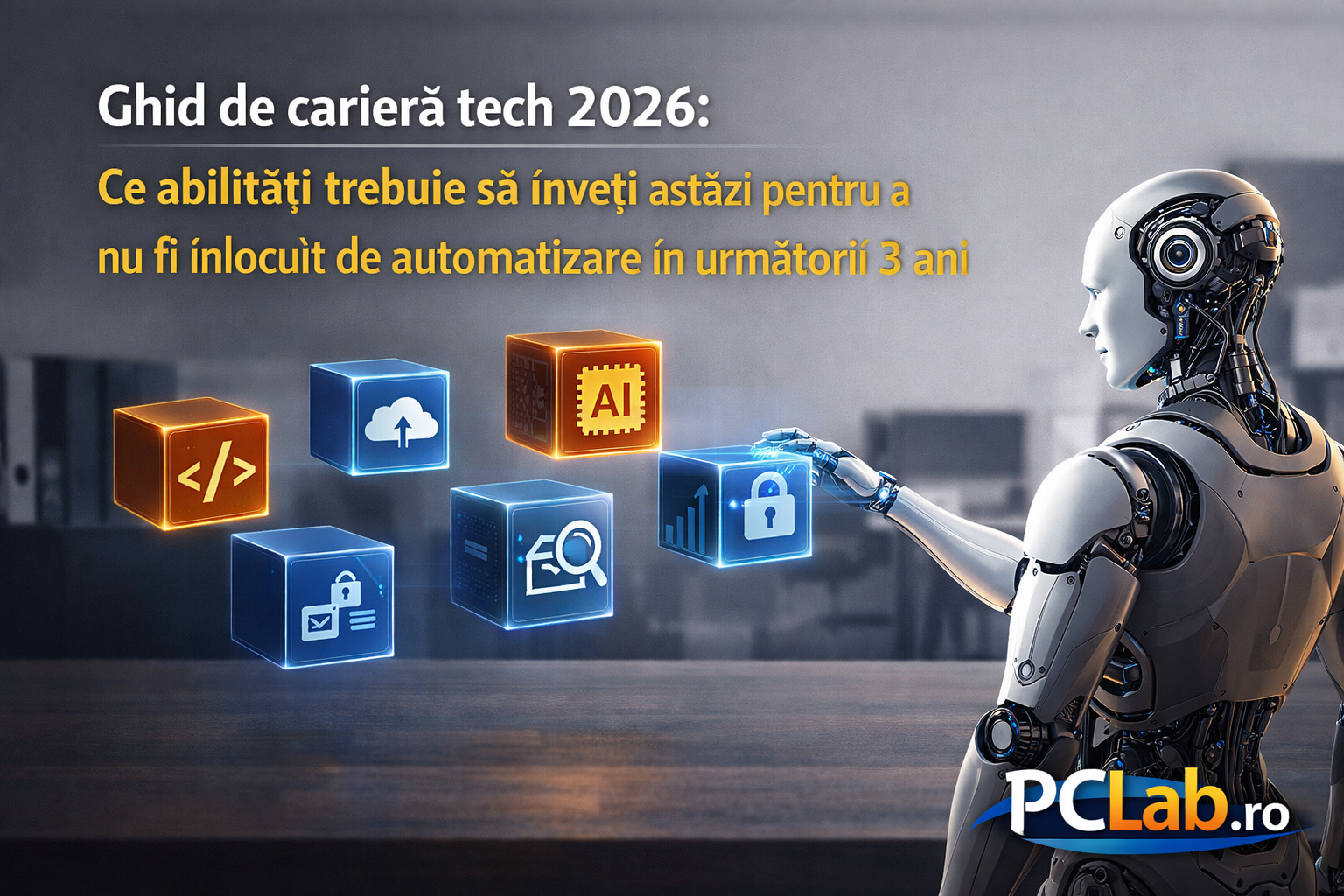 abilități tech automatizare 2026 Ghid de carieră tech 2026: Ce abilități trebuie să înveți astăzi pentru a nu fi înlocuit de automatizare în următorii 3 ani