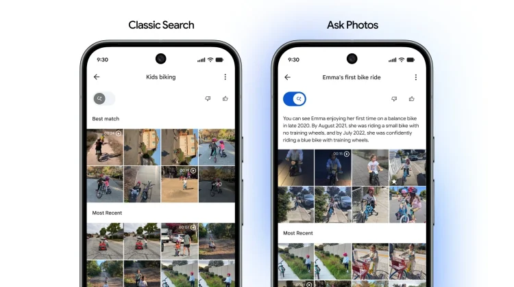 Google Photos căutare AI comutare Google Photos Adds Toggle Between AI Search and Classic Results - gHacks Tech News — imagine 1