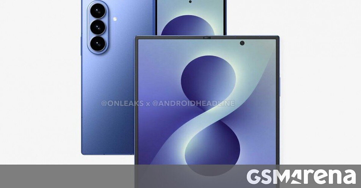 Samsung Galaxy Z Fold8 Imagini CAD pentru Samsung Galaxy z Fold8 dezvăluite