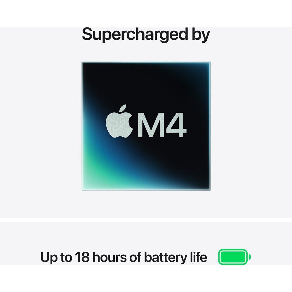 Laptop APPLE MacBook Air 13 review — Imagine 5 Laptop APPLE MacBook Air 13 mc6t4ro/a, Apple M4, 13.6" Retina Display, 16GB, SSD 256GB, 8-core GPU, macOS Sequoia, Sky Blue, Tastatura layout INT, Manual RO — imagine 5