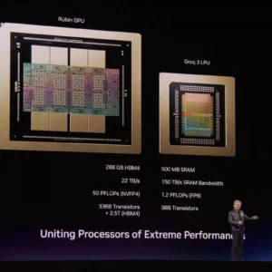 NVIDIA Vera 88-core CPU — Imagine 5 Nvidia dezvăluie CPU-ul vera cu 88 de nuclee pentru rack-uri AI și analitice