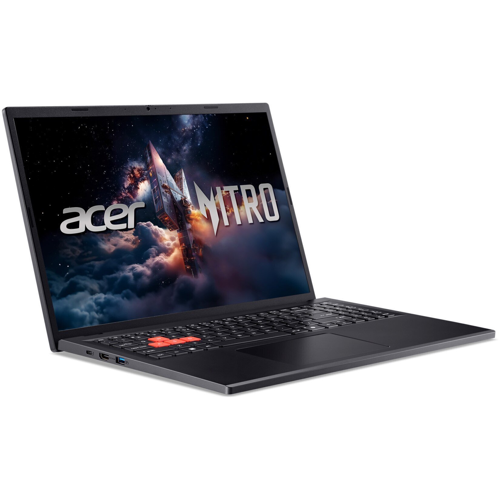 Laptop Gaming Acer Nitro Lite 16 NL16-71G-751G cu procesor Intel® Core™ i7-13620H pana la 4.90 GHz, 16'', WUXGA, IPS, 165Hz, 16GB DDR5 RAM, 512GB SSD, NVIDIA® GeForce RTX™ 3050 6GB GDDR6, No OS, Shale Black — imagine 5