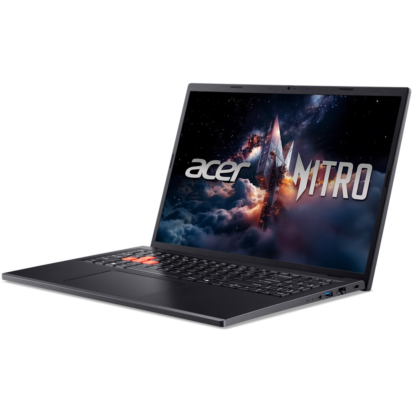 Laptop Gaming Acer Nitro Lite 16 NL16-71G-751G cu procesor Intel® Core™ i7-13620H pana la 4.90 GHz, 16'', WUXGA, IPS, 165Hz, 16GB DDR5 RAM, 512GB SSD, NVIDIA® GeForce RTX™ 3050 6GB GDDR6, No OS, Shale Black — imagine 6