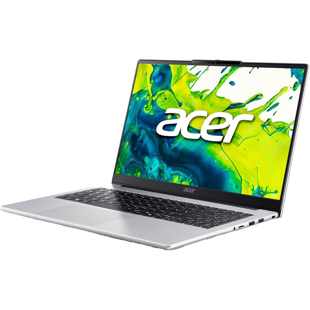 ACER Aspire Lite 15 AL15-45P-R0MF review — Imagine 3 Laptop ACER Aspire Lite 15 AL15-45P-R0MF, AMD Ryzen 7 5825U pana la 4.5GHz, 15.6" Full HD, 32GB, SSD 1TB, AMD Radeon Graphics, Free Dos, Light Silver — imagine 3