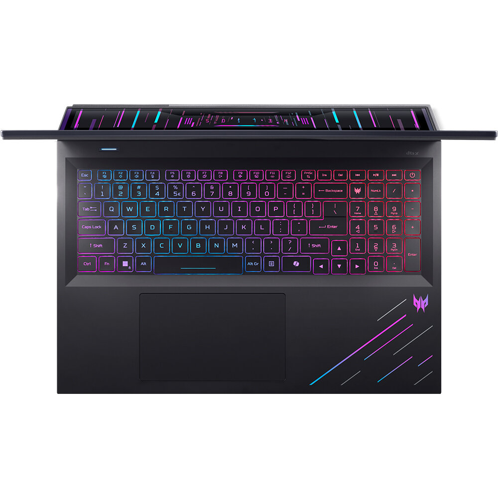 ACER Predator Helios 18 AI review — Imagine 2 Laptop Gaming ACER Predator Helios 18 AI PH18-73-9085, Intel Core Ultra 9 275HX pana la 5.4GHz, 18" WQXGA, 64GB, SSD 2TB, NVIDIA Geforce RTX 5090 24GB, Free Dos, Abyssal Black — imagine 2