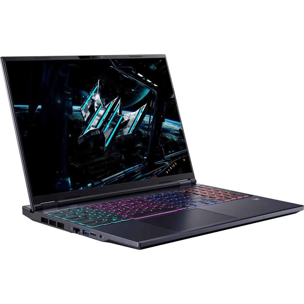 ACER Predator Helios Neo 16 AI review Laptop Gaming ACER Predator Helios Neo 16 AI PHN16-73-90AU, Intel Core Ultra 9 275HX pana la 5.4GHz, 16" WQXGA, 32GB, SSD 1TB, NVIDIA Geforce RTX 5070 8GB, Free DOS, Abyssal Black — imagine 1