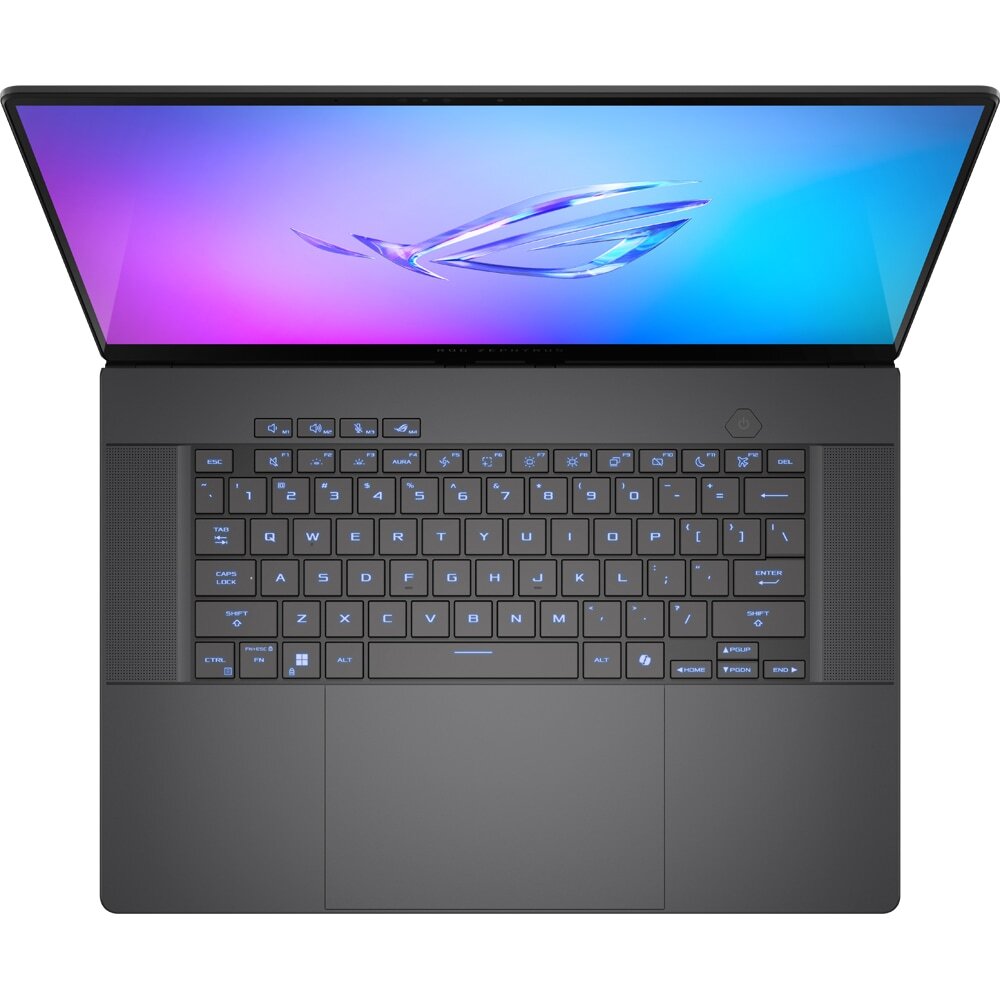 ASUS ROG Zephyrus G16 review — Imagine 2 Laptop Gaming ASUS ROG Zephyrus G16 GU605CX-QR094, Intel Core Ultra 9 285H pana la 5.4GHz, 16" WQXGA, 64GB, SSD 1TB, NVIDIA GeForce RTX 5090 24GB, Free DOS, Eclipse Gray — imagine 2