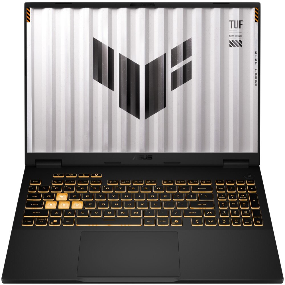 ASUS TUF F16 FX608JH review — Imagine 5 Laptop Gaming ASUS TUF F16 FX608JH-RV010, Intel Core i5-13450HX pana la 4.6GHz, 16" WUXGA, 16GB, SSD 512GB, NVIDIA GeForce RTX 5050 8GB, Free DOS, Jaeger Gray — imagine 5