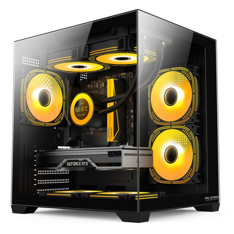 Review Calculator Gaming Ambra Black Glacier – Performanță excelentă cu i5-14600KF și RTX 5060