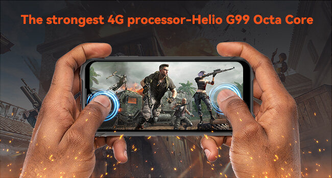 CUBOT Kingkong 9 review — Imagine 6 CUBOT Kingkong 9 Telefon mobil deblocat, 24GB+256GB/1TB extensibil, 100MP Camera foto, MediaTek Helio G99, Android 13 Smartphone fara contract, 6.583'' FHD+, baterie 10600mAh, Dual SIM 4G Cell Phone, GPS, OTG, NFC, Wi-Fi — imagine 6
