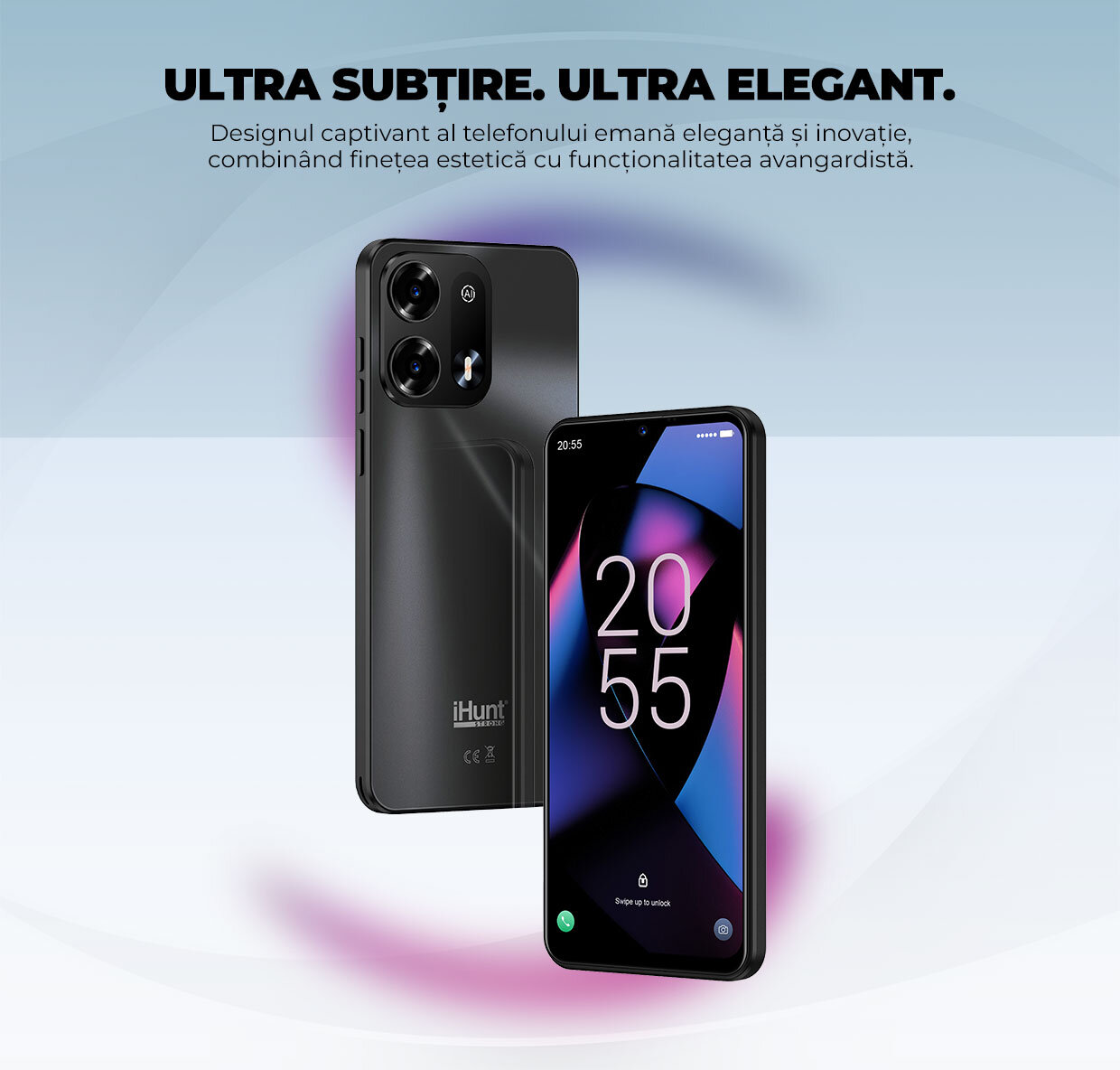 iHunt S26 Ultra review — Imagine 2 Telefon mobil iHunt S26 Ultra, 4G, Dual SIM, 6.52" HD+ IPS, Octa-Core, 8GB RAM, 128GB, Radio FM, Deblocare Faciala, 4850mAh, Android 14, Black — imagine 2