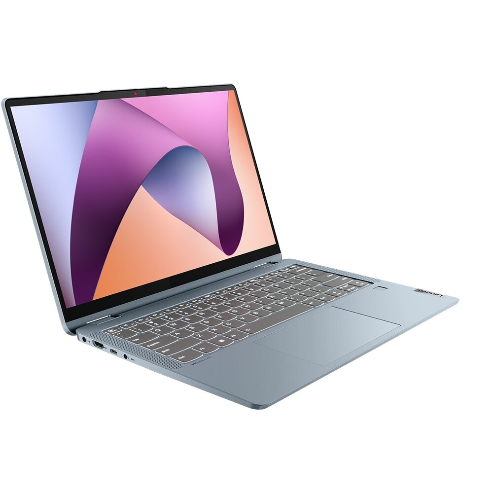 Laptop 2 in 1 LENOVO IdeaPad Flex 5 review — Imagine 2 Laptop 2 in 1 LENOVO IdeaPad Flex 5 14ABR8, AMD Ryzen 5 5625U pana la 4.3GHz, 14" WUXGA Touch, 8GB, 512GB, AMD Radeon, Windows 11 Home, Stone Blue — imagine 2
