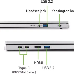 Laptop Acer Aspire Go 15 AG15-71P review — Imagine 14 Review Laptop Acer Aspire Go 15 AG15-71P – Performanță FHD IPS și design elegant — imagine 6