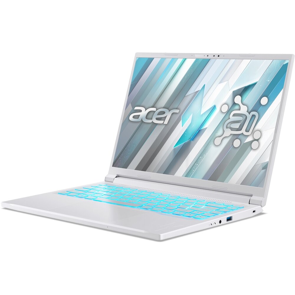 Laptop ACER Nitro V14 review — Imagine 3 Laptop ACER Nitro V14 ANV14-62-R2LF, AMD Ryzen AI 7 350 pana la 5GHz, 14.5" WQXGA, 32GB, SSD 1TB, NVIDIA Geforce RTX 5060 8GB, Free Dos, Pearl White — imagine 3