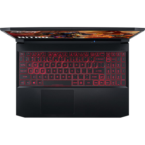 Laptop Gaming ACER Nitro 5 AN515-57-58RP review — Imagine 2 Laptop Gaming ACER Nitro 5 AN515-57-58RP, Intel Core i5-11400H pana la 4.6GHz, 15.6" Full HD, 16GB, SSD 512GB, NVIDIA GeForce RTX 3050 4GB, Free DOS, negru — imagine 2