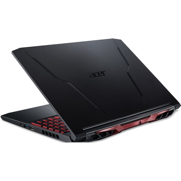 Laptop Gaming ACER Nitro 5 AN515-57-58RP review — Imagine 5 Laptop Gaming ACER Nitro 5 AN515-57-58RP, Intel Core i5-11400H pana la 4.6GHz, 15.6" Full HD, 16GB, SSD 512GB, NVIDIA GeForce RTX 3050 4GB, Free DOS, negru — imagine 5
