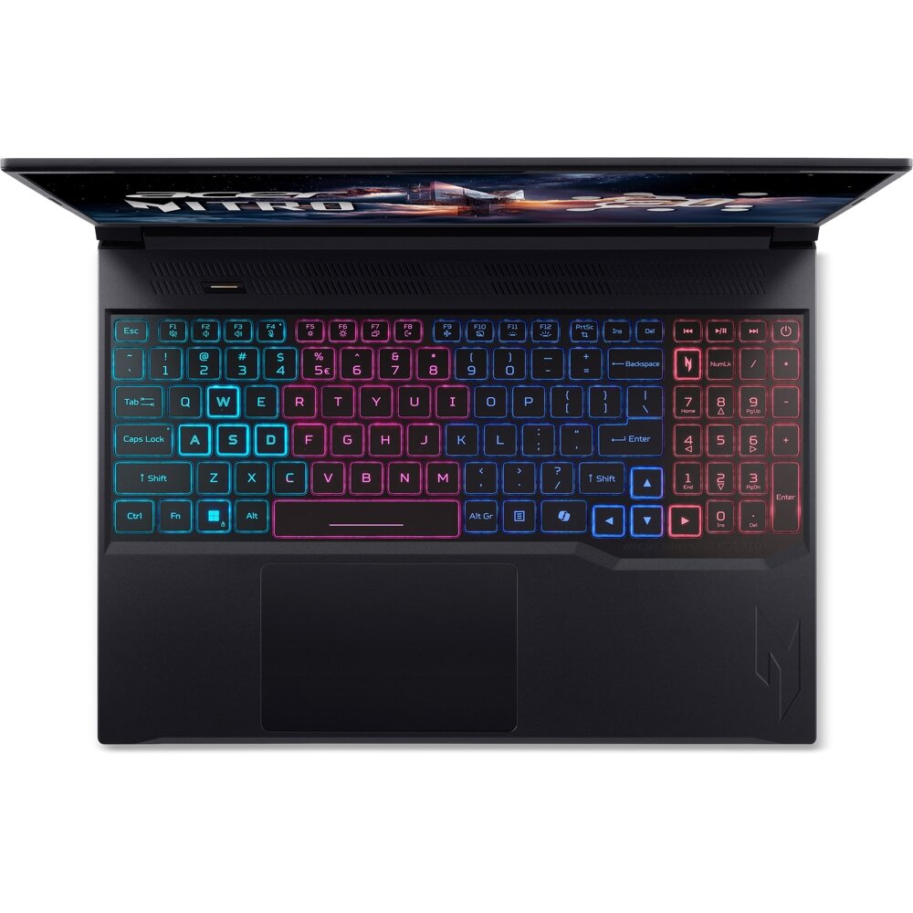 ACER Nitro V16S AI review — Imagine 2 Laptop Gaming ACER Nitro V16S AI ANV16S-61-R7T3, AMD Ryzen AI 9 365 pana la 5GHz, 16" WQXGA, 32GB, SSD 1TB, NVIDIA GeForce RTX 5070 8GB, Free DOS, Black — imagine 2