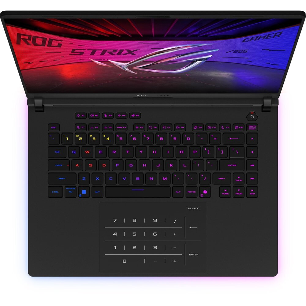 ASUS ROG Strix SCAR 16 review — Imagine 3 Laptop Gaming ASUS ROG Strix SCAR 16 G635LX-RW060X, Intel Core Ultra 9 275HX pana la 5.4GHz, 16" WQXGA, 64GB, SSD 2TB, NVIDIA GeForce RTX 5090 24GB, Windows 11 Pro, Off Black — imagine 3