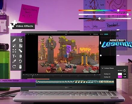 Laptop Gaming Lenovo LOQ 15ARP10E review — Imagine 6 Laptop Gaming Lenovo LOQ 15ARP10E cu procesor AMD Ryzen™ 7 7735HS pana la 4.75GHz, 15.6" Full HD, IPS, 144Hz, 16GB DDR5 RAM, 1TB SSD, NVIDIA® GeForce RTX™ 3050 6GB GDDR6, No OS, Luna Grey — imagine 6