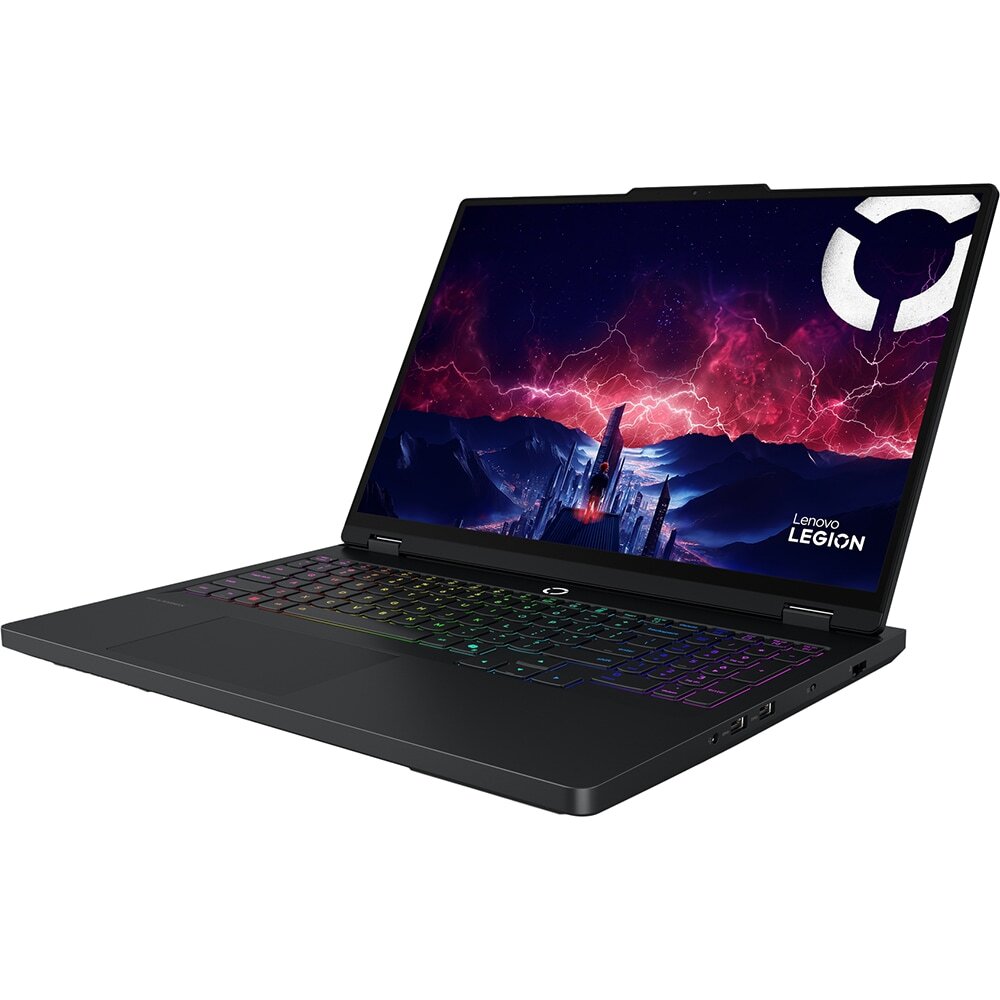 Lenovo Legion Pro 5 16AFR10 review — Imagine 2 Laptop Gaming LENOVO Legion Pro 5 16AFR10, AMD Ryzen 9 9955HX pana la 5.4GHz, 16" WQXGA, 32GB, 2TB, NVIDIA GeForce RTX 5070 8GB, Free Dos, Eclipse Black — imagine 2