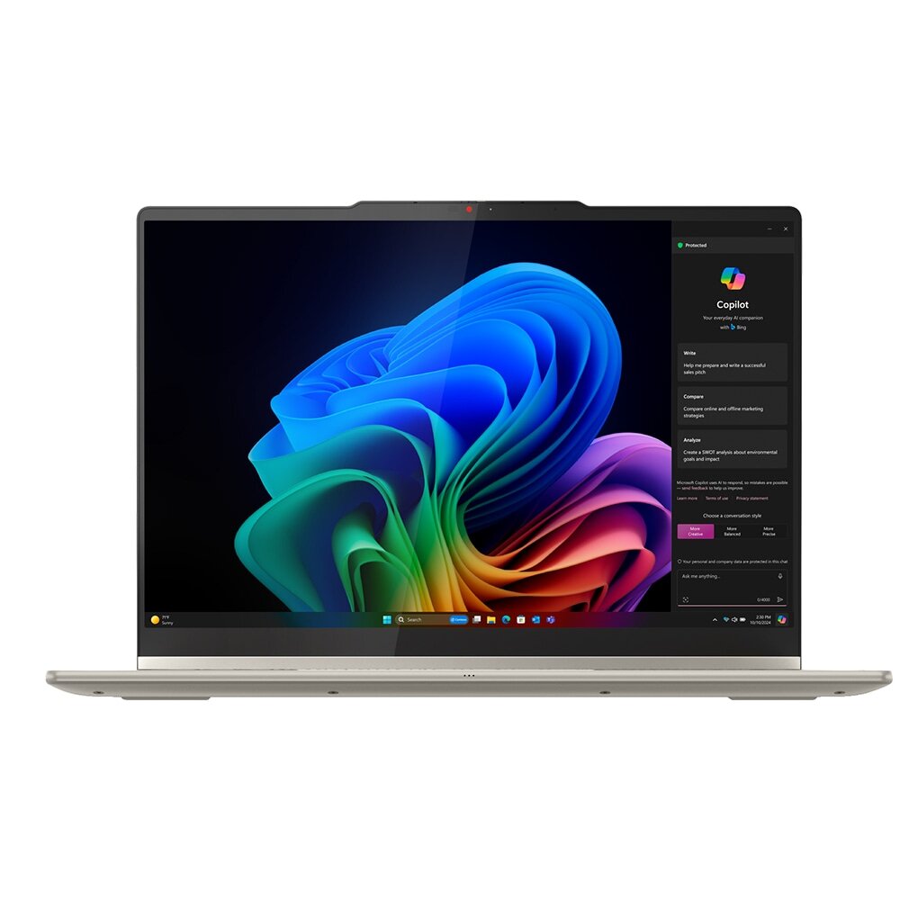 LENOVO Yoga 7 14AKP10 review — Imagine 3 Laptop 2 in 1 LENOVO Yoga 7 14AKP10, AMD Ryzen AI 7 350 pana la 5GHz, 14" 2.8K Touch, 32GB, 1TB, AMD Radeon, Windows 11 Home, Seashell — imagine 3