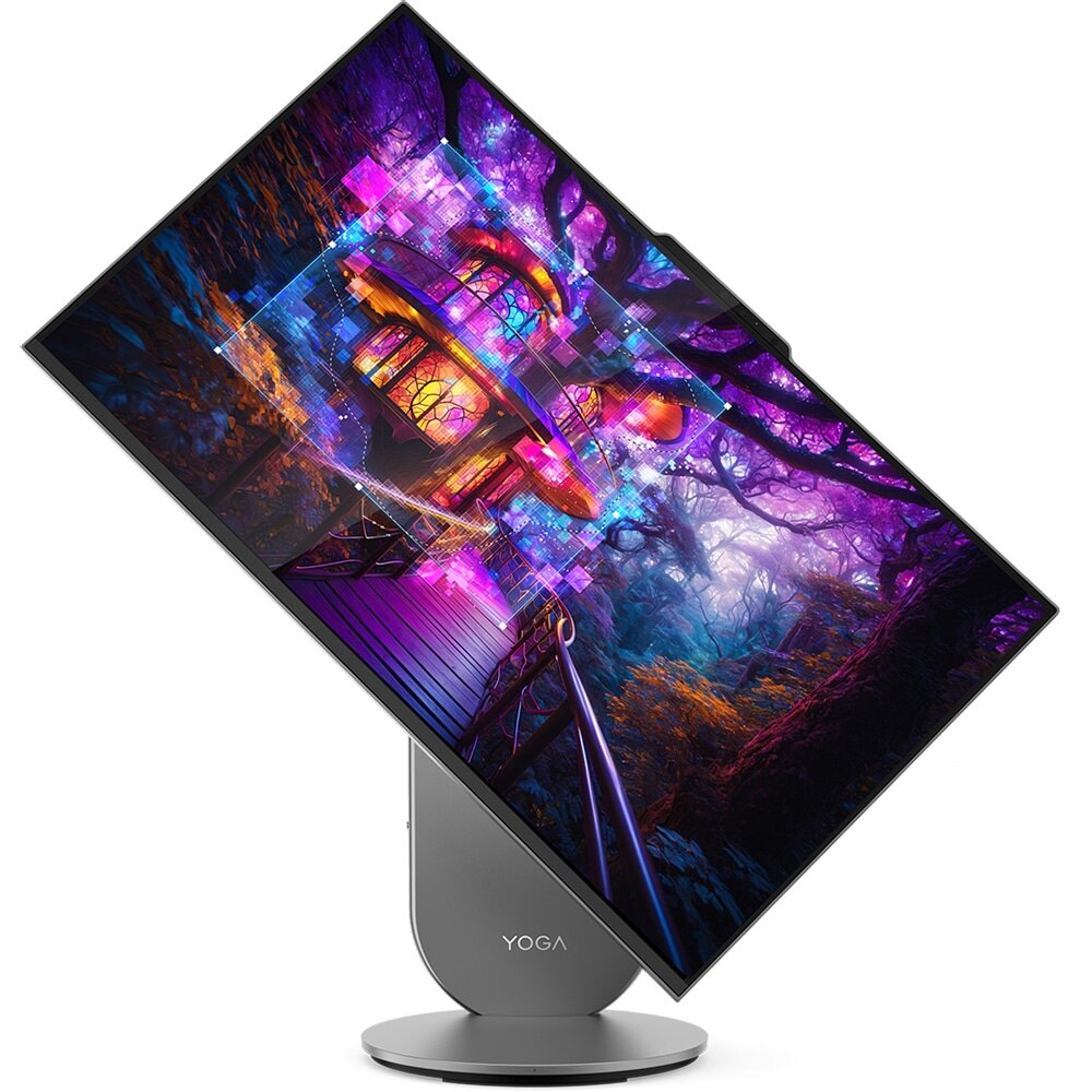 Sistem All in One LENOVO Yoga AIO 27IAH10, Intel Core Ultra 5 125H pana la 4.5GHz, 27" QHD, 16GB, SSD 512GB, Intel Arc Graphics, Windows 11 Home, Luna Grey — imagine 4