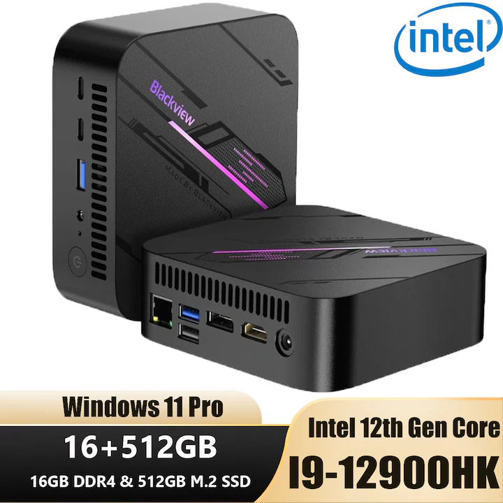 Review Mini PC Blackview MP100 Pro – Performanță i9 într-un format compact — Imagine 2