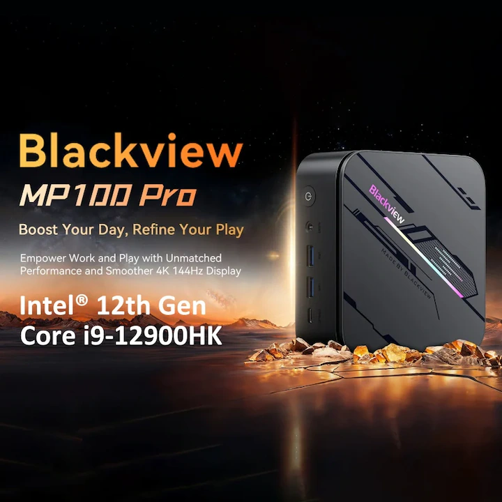 Review Mini PC Blackview MP100 Pro – Performanță i9 într-un format compact — Imagine 3
