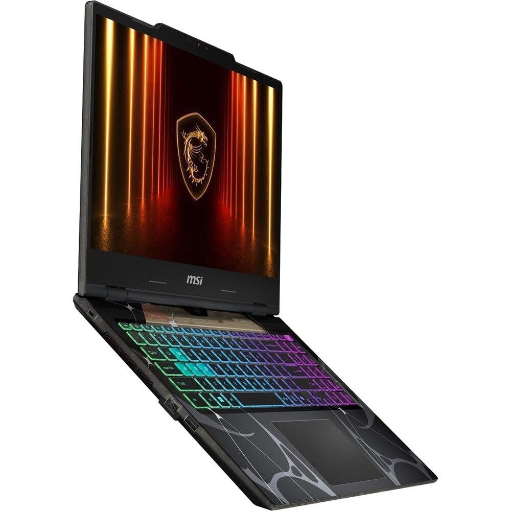 MSI Cyborg 15 B2RWFKG-438XRO review — Imagine 5 Laptop Gaming MSI Cyborg 15 B2RWFKG-438XRO, Intel Core 7 240H, 15.6" FHD, 32GB, SSD 1TB, NVIDIA GeForce RTX 5060 8GB, Free DOS, negru — imagine 5