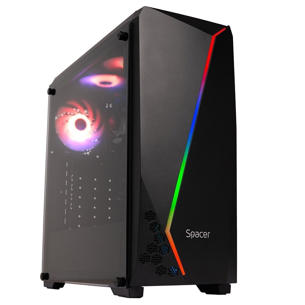 Review Sistem Desktop PC Gaming APU Spacer Terminator – Performanță și eficiență la preț accesibil