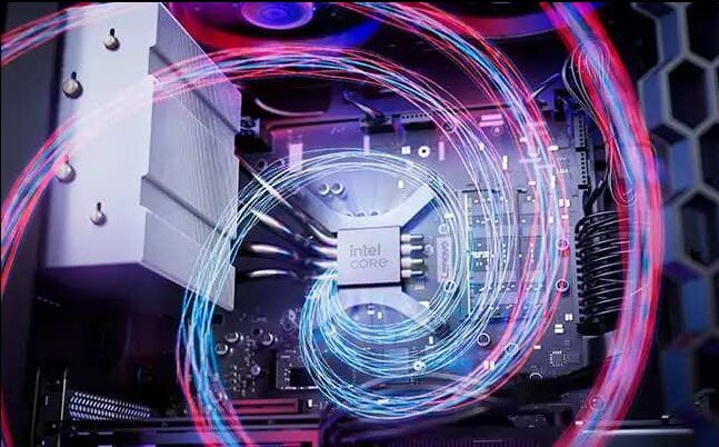 Sistem Desktop PC Gaming Lenovo Legion T5 30IAX10 review — Imagine 2 Sistem Desktop PC Gaming Lenovo Legion T5 30IAX10 cu procesor Intel® Core Ultra 7 255HX pana la 5.2GHz, 24GB DDR5, 1TB SSD, NVIDIA® GeForce RTX™ 5070 12GB GDDR7, No OS, Eclipse Black, 3y on-site Premium Care — imagine 2