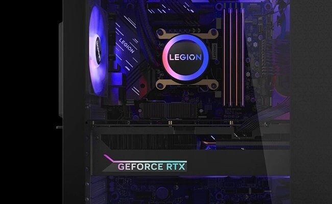 Sistem Desktop PC Gaming Lenovo Legion T7 34IAS10 review — Imagine 4 Sistem Desktop PC Gaming Lenovo Legion T7 34IAS10 cu procesor Intel® Core Ultra 7 265KF pana la 5.5GHz, 32GB DDR5, 1TB SSD, NVIDIA® GeForce RTX™ 5070 Ti 16GB GDDR7, No OS, Storm Grey, 3y on-site Premium Care — imagine 4