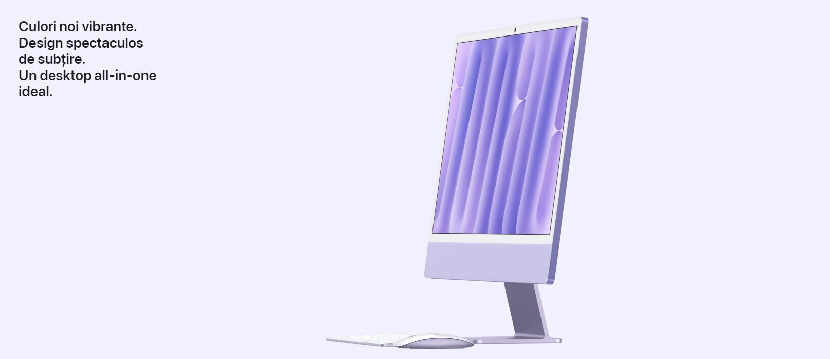 Sistem Desktop PC iMac 24" cu procesor Apple M4 review — Imagine 3 Sistem Desktop PC iMac 24" cu procesor Apple M4, 8 nuclee CPU and 8 nuclee GPU, 24", Retina 4.5K, 16GB, 512GB SSD, Silver — imagine 3