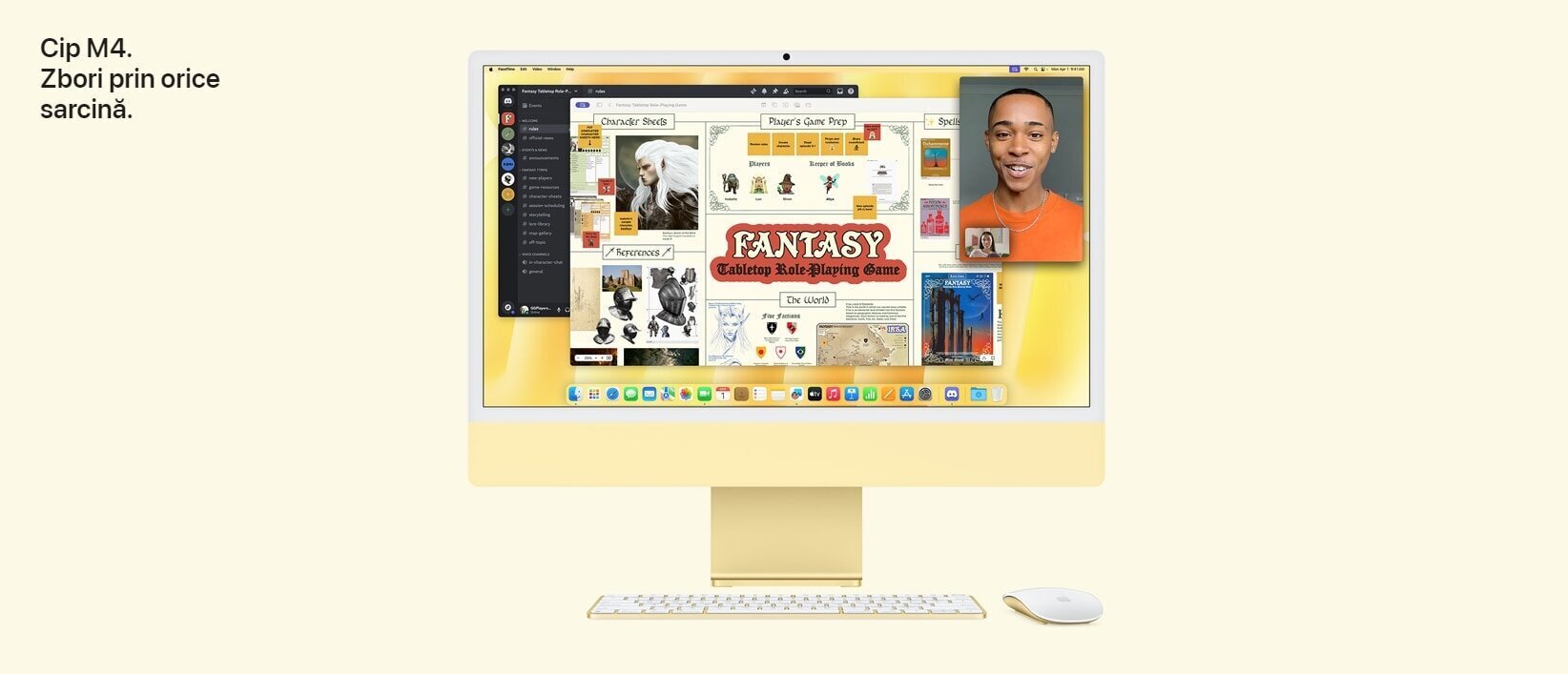 Sistem Desktop PC iMac 24" cu procesor Apple M4 review — Imagine 4 Sistem Desktop PC iMac 24" cu procesor Apple M4, 8 nuclee CPU and 8 nuclee GPU, 24", Retina 4.5K, 16GB, 512GB SSD, Silver — imagine 4