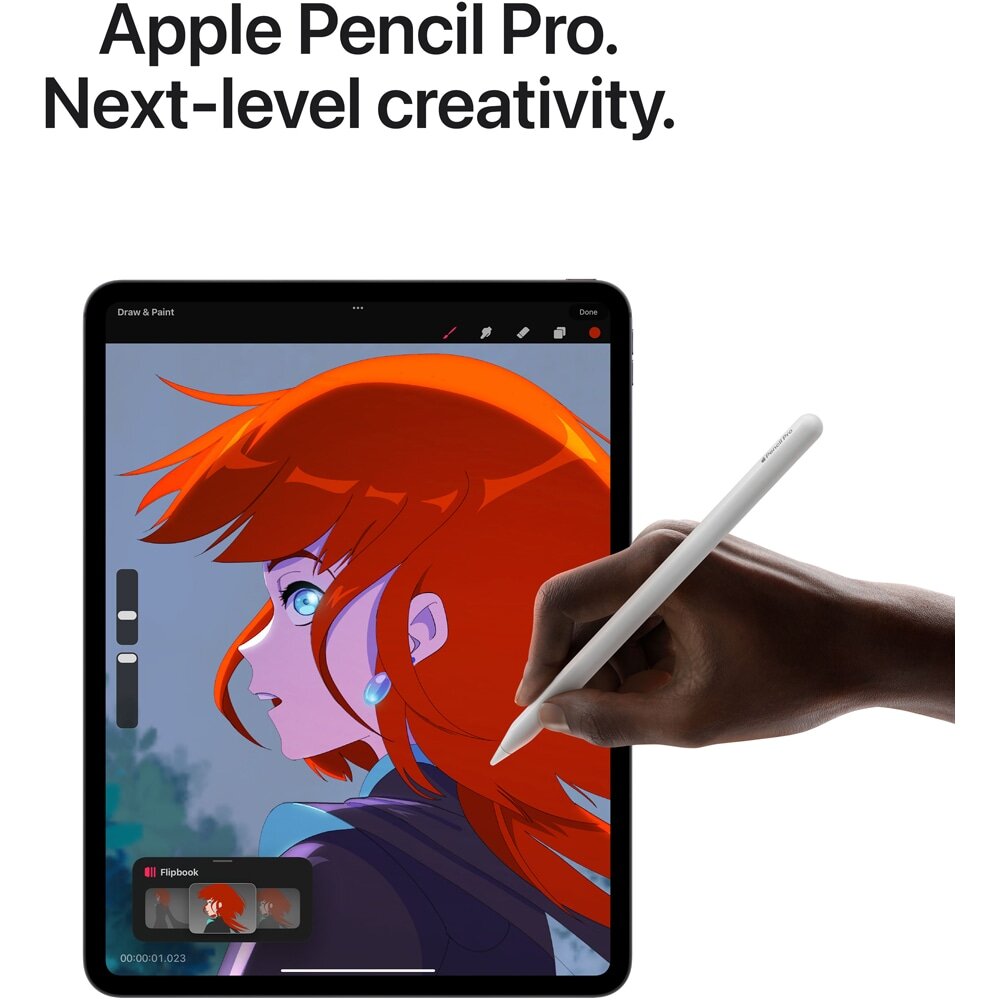 Tableta APPLE iPad Pro 13" (M4) review — Imagine 7 Tableta APPLE iPad Pro 13" (M4), 2TB, 16GB RAM, Cellular, Standard Glass, Silver — imagine 7