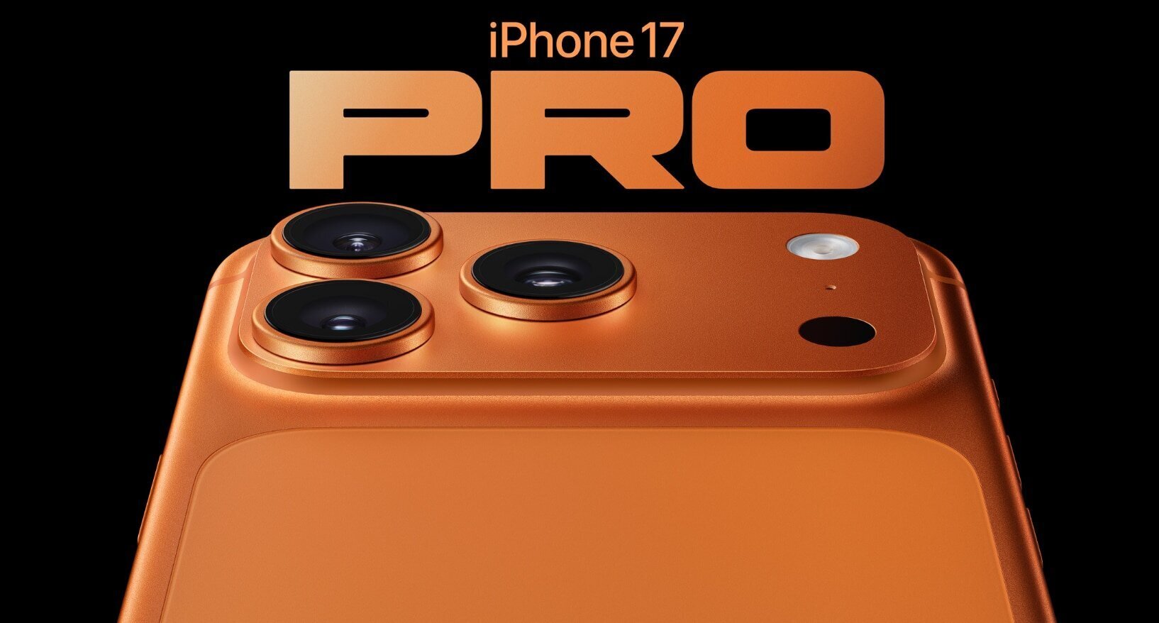 Telefon mobil Apple iPhone 17 Pro Max, 2TB, 5G, Cosmic Orange — imagine 3