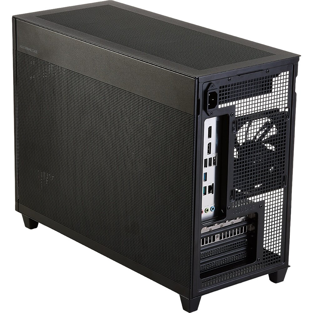 Sistem Desktop PC MYRIA STYLE V97W Powered by ASUS, AMD Ryzen 7 9800X3D pana la 5.2GHz, 32GB, SSD 1TB, NVIDIA GeForce RTX 5070Ti 16GB, Windows 11 Home — imagine 2