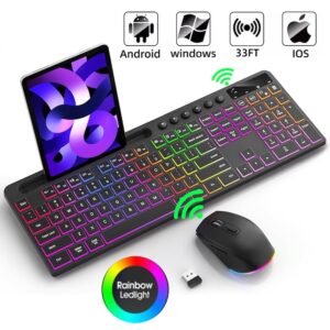 Tressino lansează kit wireless cu tastatură RGB și mouse iluminat — imagine 1