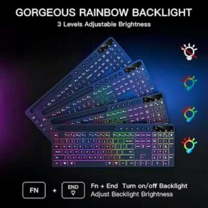 Tressino lansează kit wireless cu tastatură RGB și mouse iluminat — imagine 2
