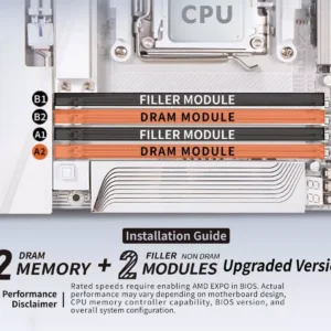 V-Color DDR5 1+1 lansare — Imagine 6 V-Color a lansat pachetul DDR5 1+1 – un modul RAM și un filler pentru utilizatori — imagine 2