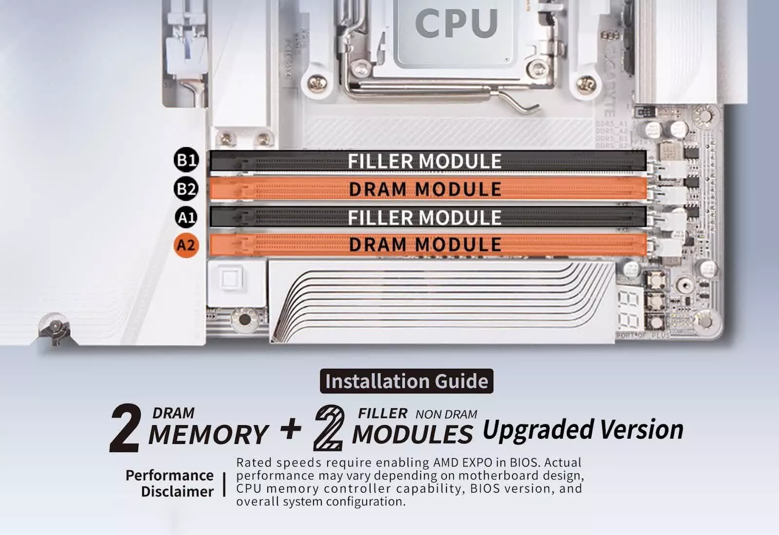 V-Color DDR5 1+1 lansare — Imagine 2 It's come to this: V-Color to launch 1+1 DDR5 value pack with one RAM stick and one filler module — imagine 2